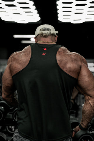 Fast-Dry Bodybuilding Workout Stringer - Canada Logo