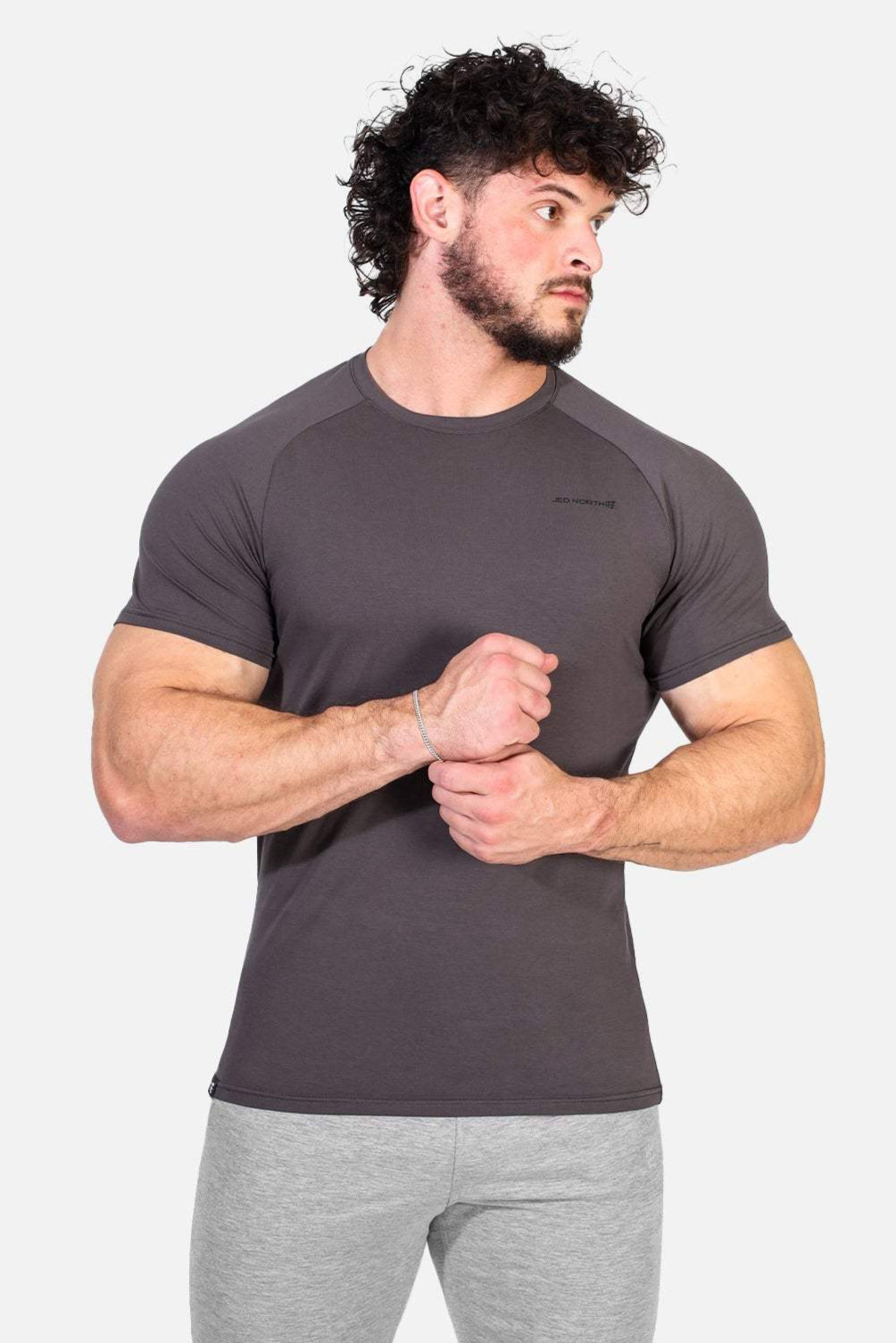 Titan 2.0 Muscle-Fit T-Shirt - Taupe